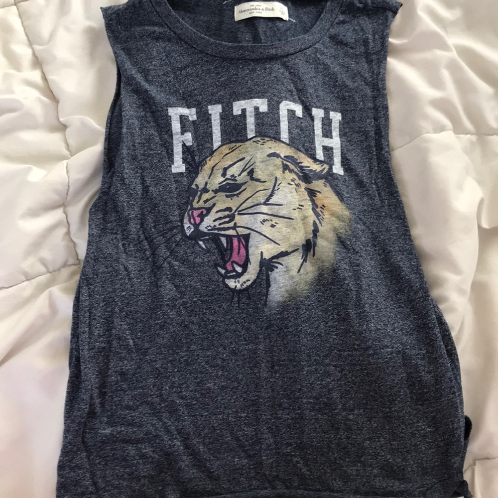 Abercrombie and Fitch lion muscle tank top